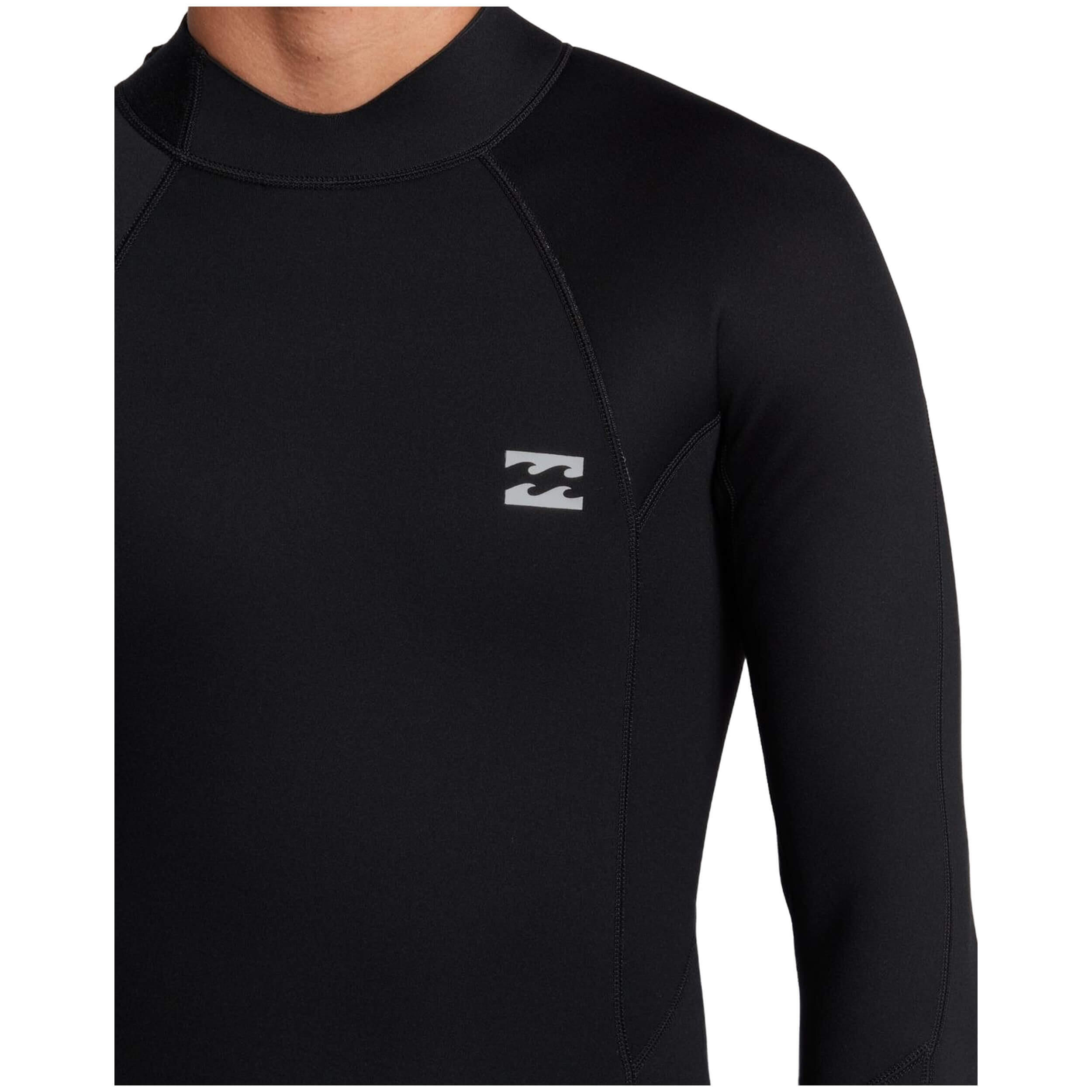 Pianka do pływania męska Billabong 4/3 mm Foil Back Zip GBS black 3/5