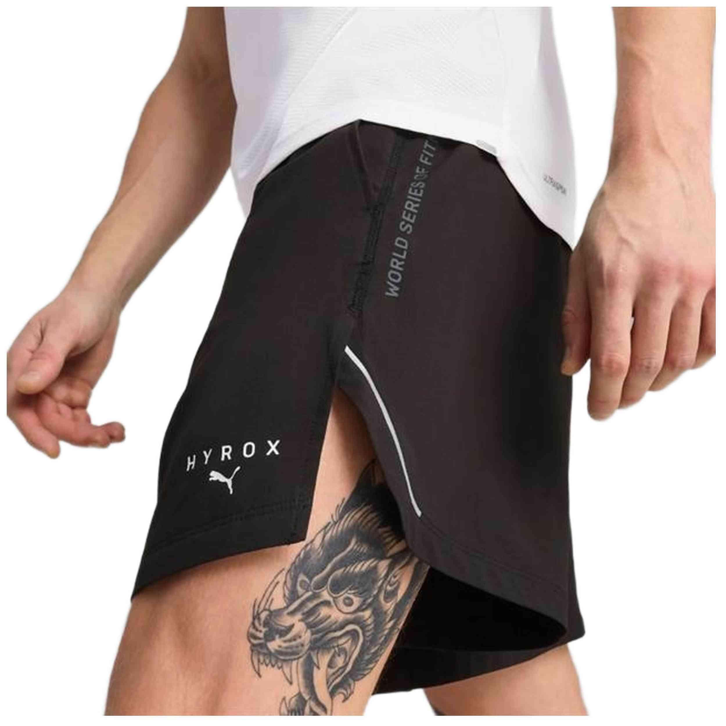 Pantalon corto Puma modelo 100000031-041 para hombre 3/4
