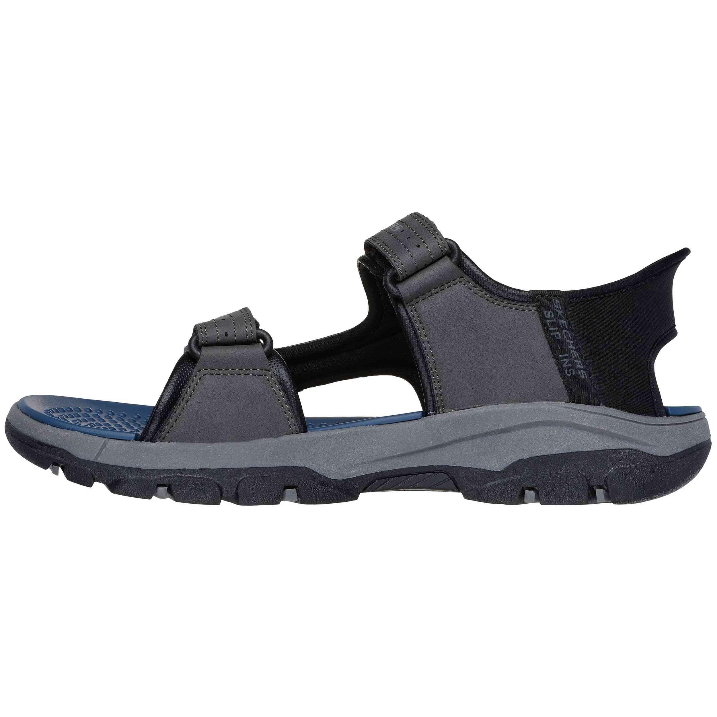 Sandálias Skechers Homem Slip-ins Relaxed Fit: Tresmen - Reece Cinzento 5/5