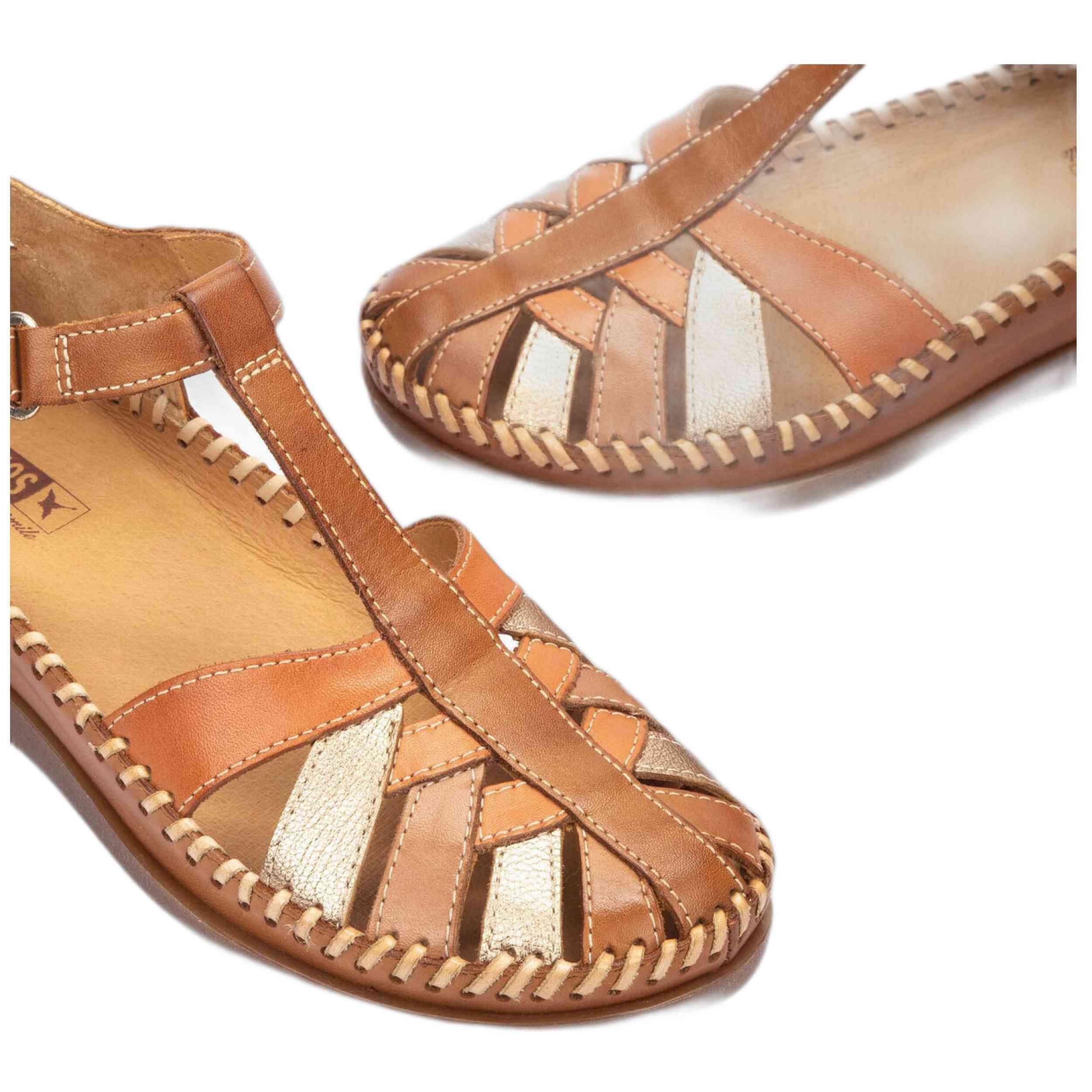 Sandales Plates Femme Pikolinos W8k-0705 Marron 5/5