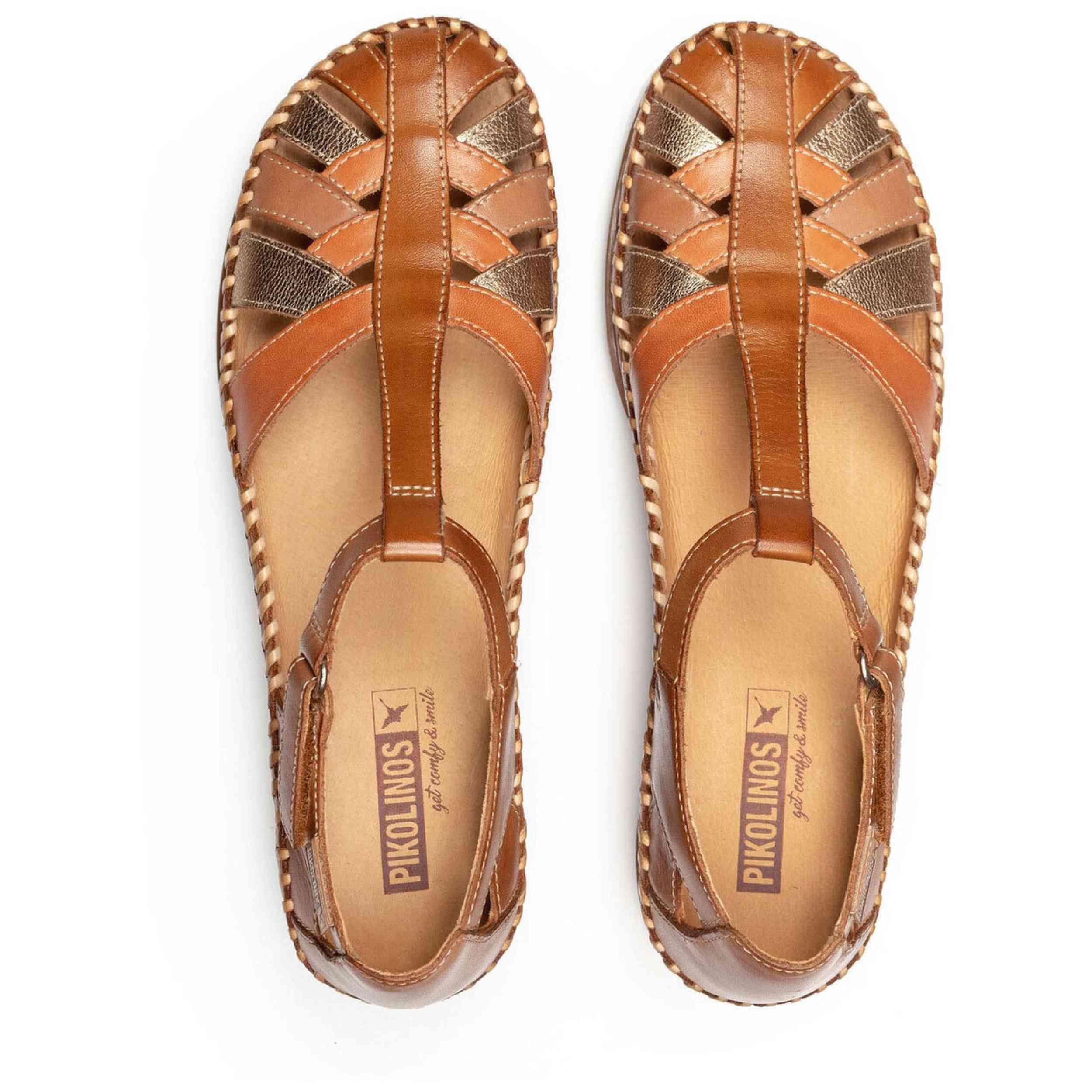 Sandales Plates Femme Pikolinos W8k-0705 Marron 4/5