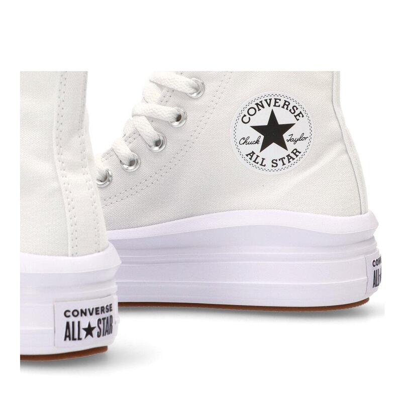 Pantofi Converse Chuck Taylor All Star Move High Alb