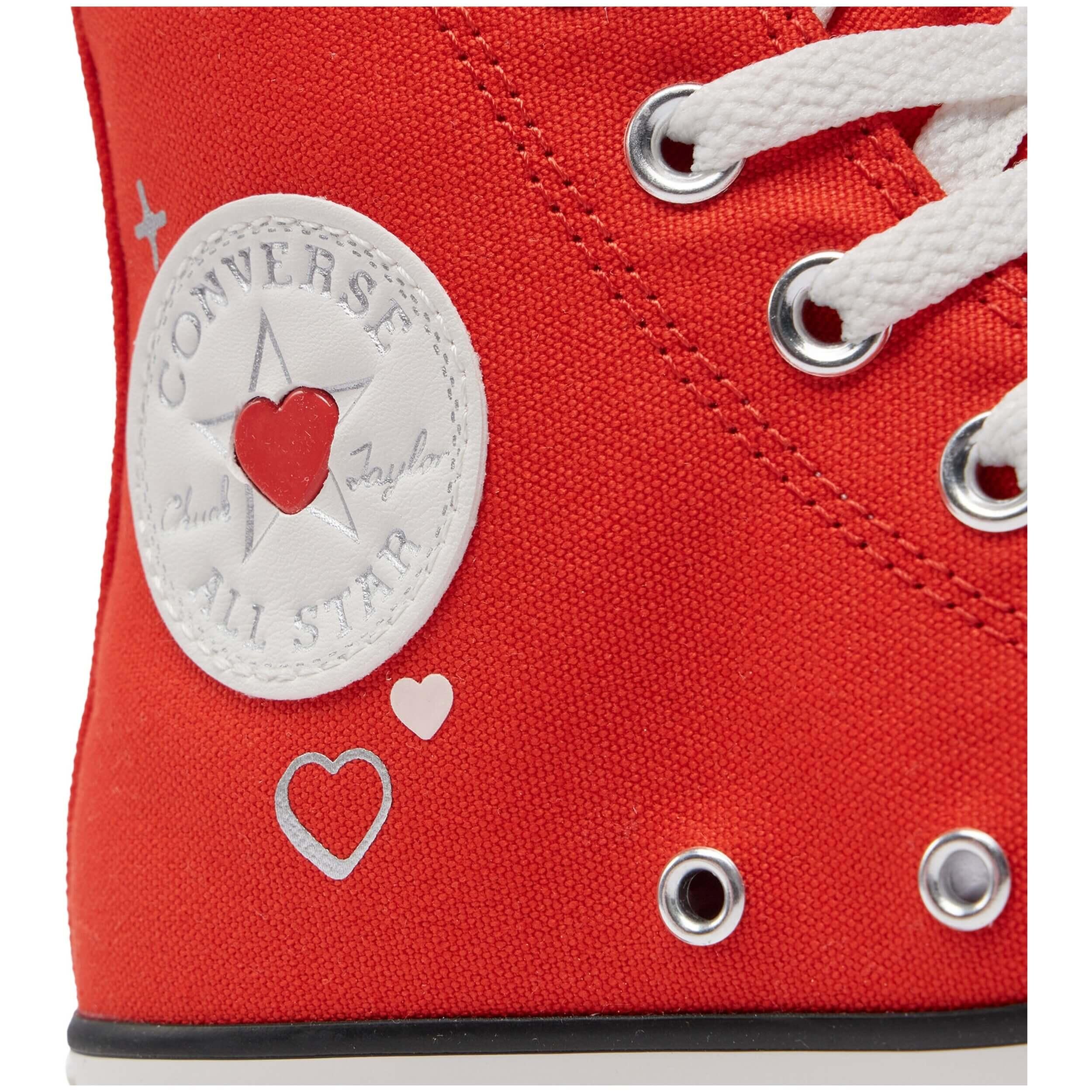 Chaussures pour femme Converse All star hi Rouge 5/7