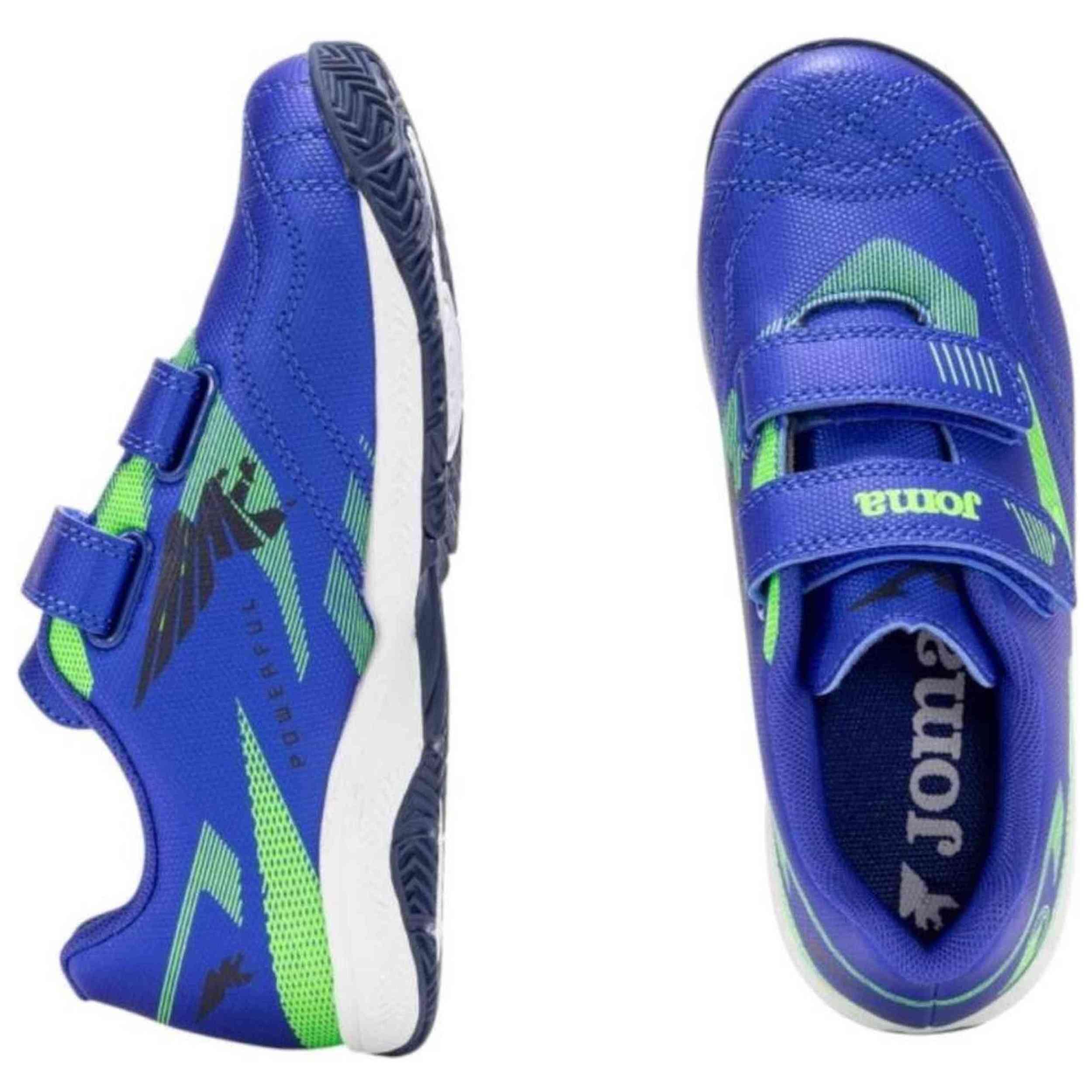 Baskets Joma modèle POJS2504IN-BLU pour enfants 3/5