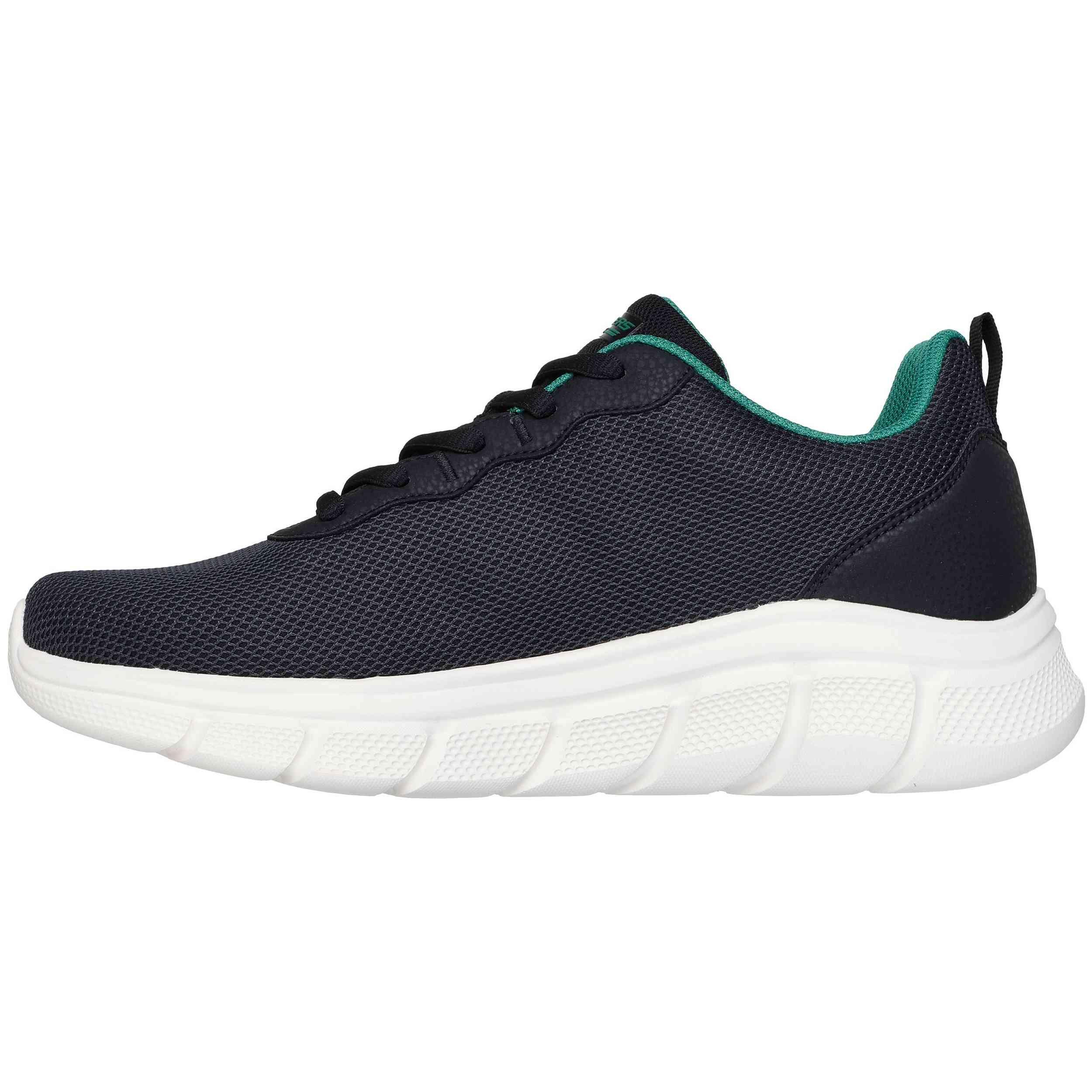 Sapatilhas Skechers Homem Bobs Sport B Flex - Icy Edge Pretas 5/6