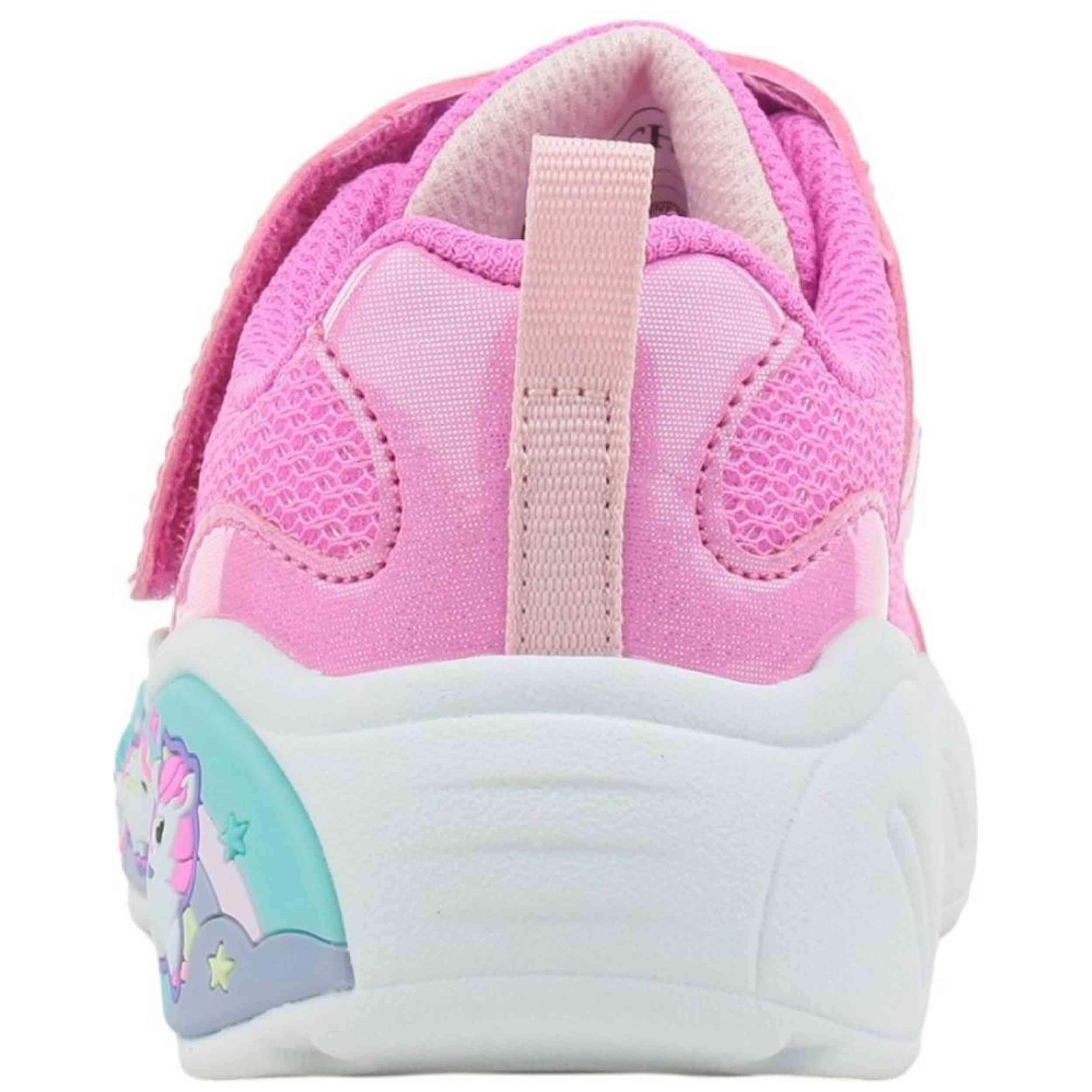 Sapatilhas Skechers modelo 303158N-PKMT para garotas 5/7