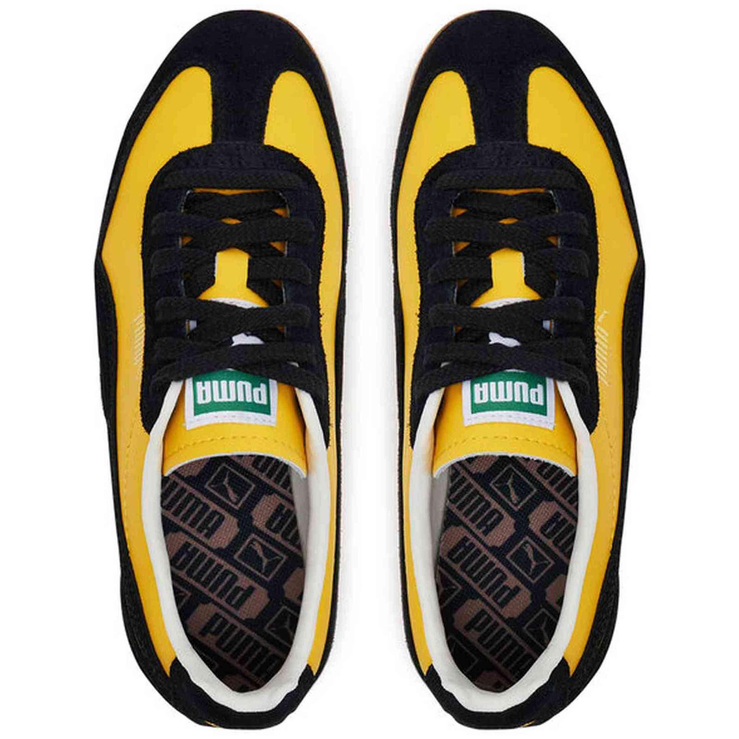 Baskets de sport basses - Style classique - Puma Arizona - Jaune 5/5