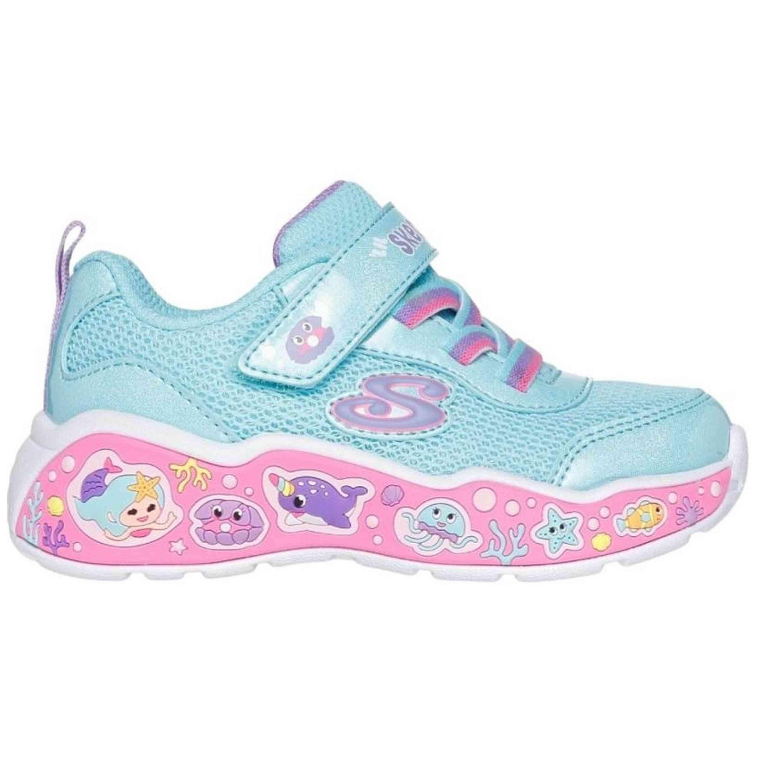 Baskets Skechers modèle 303158N-TQMT pour filles 2/5