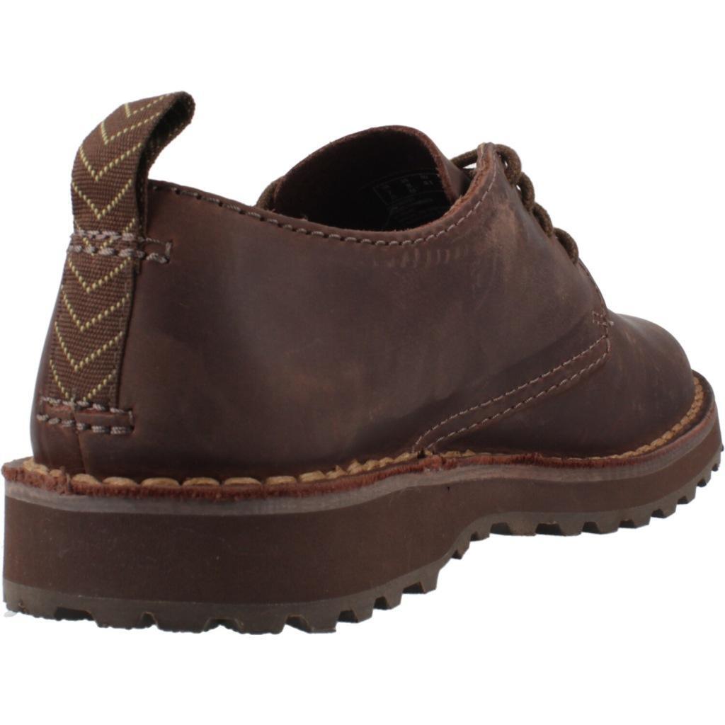 Baskets Clarks Modèle Solsbury Lace Couleur Marron 3/5