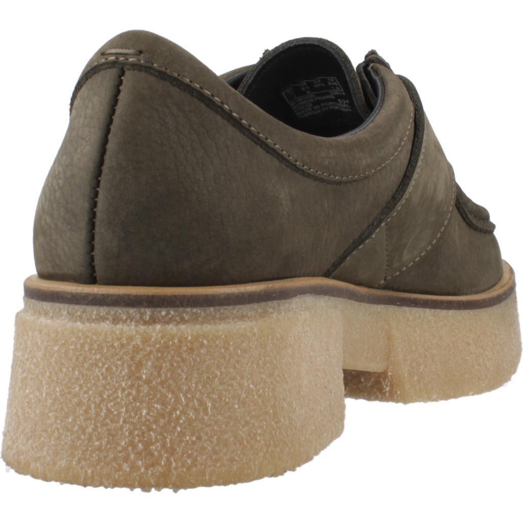 Ténis Clarks Modelo Linoso Monk Cor Verde 3/5