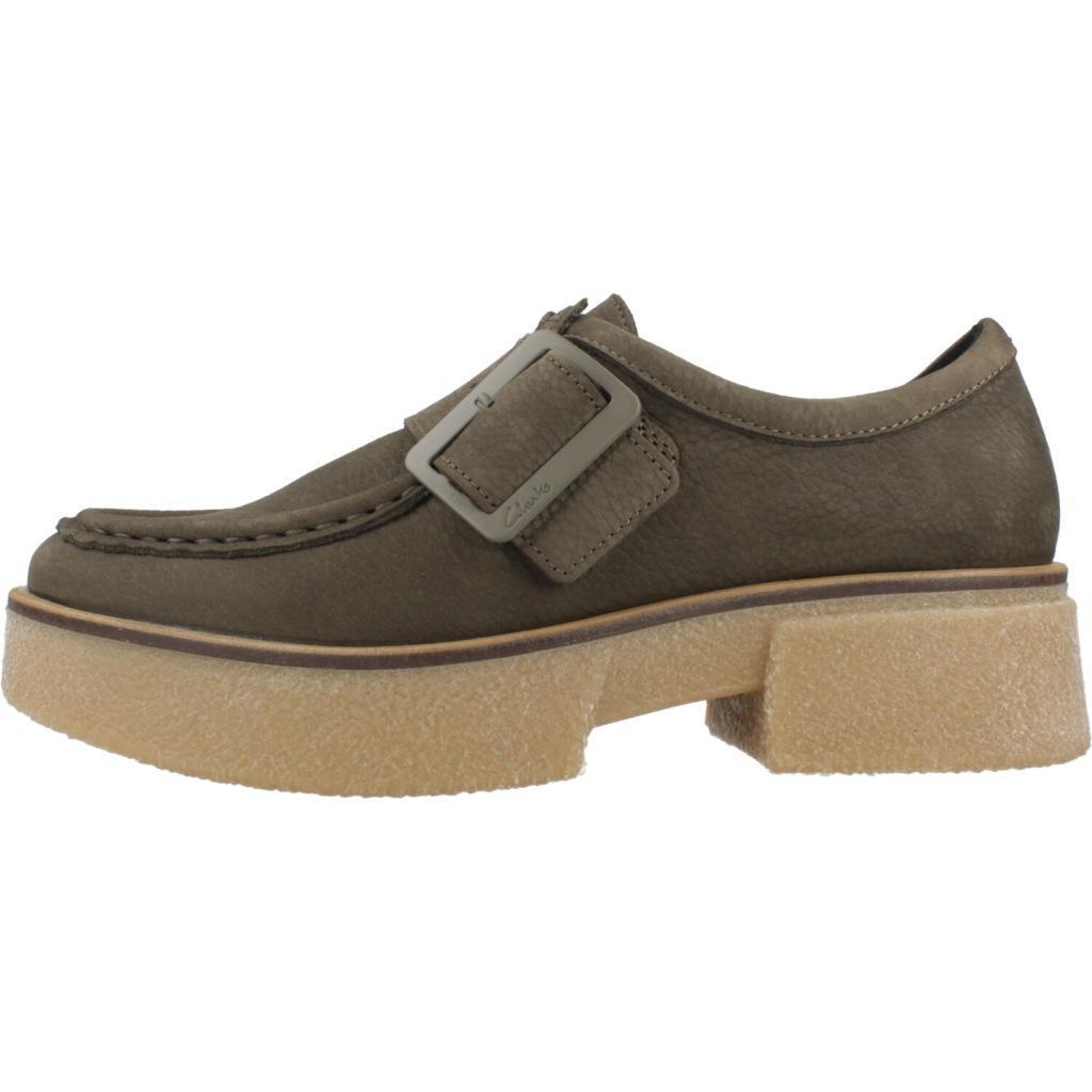 Ténis Clarks Modelo Linoso Monk Cor Verde 2/5