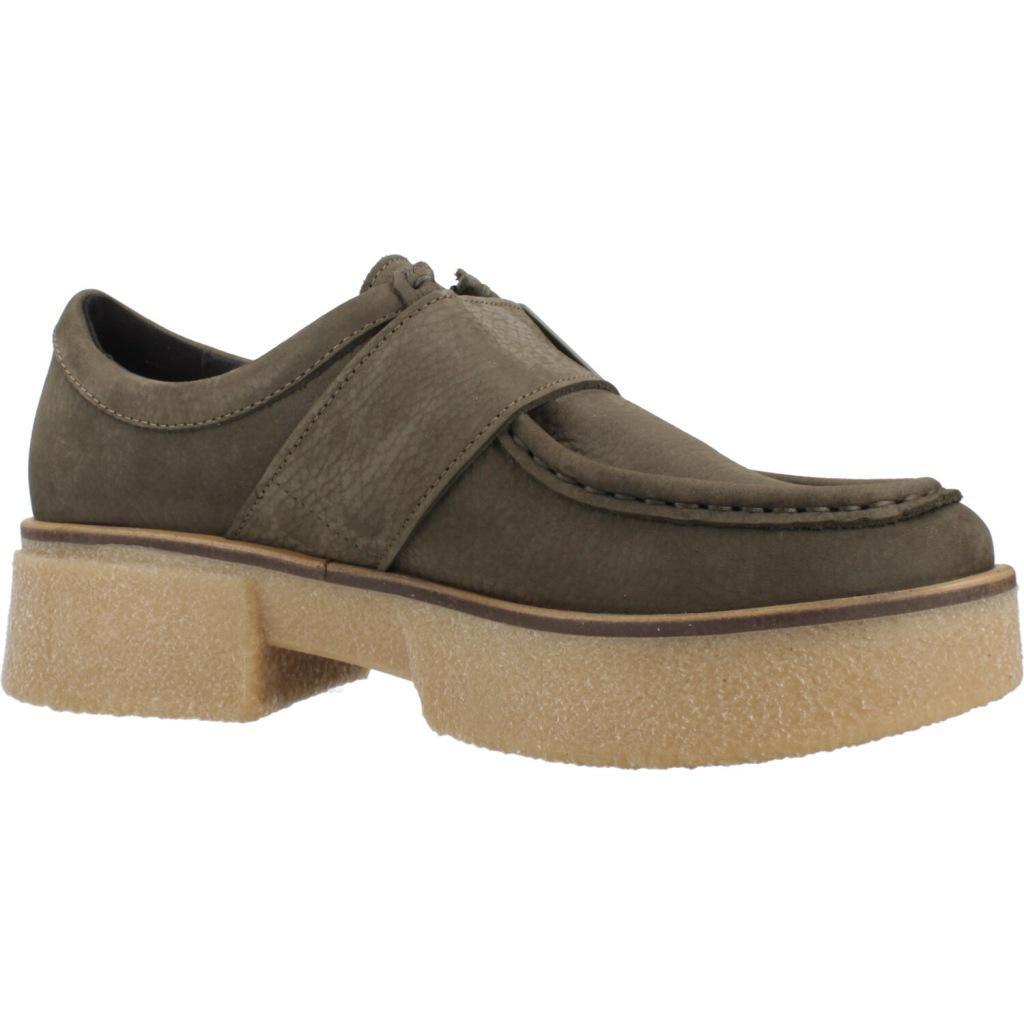 Ténis Clarks Modelo Linoso Monk Cor Verde 5/5