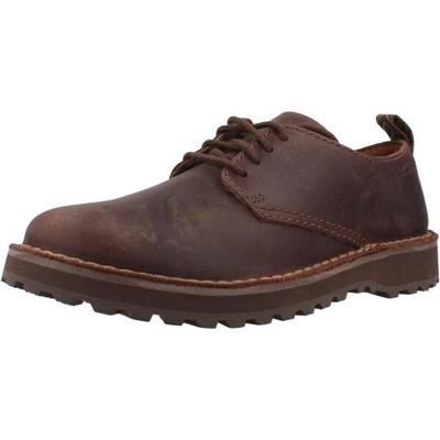 Sneakers clarks model solsbury lace kleur bruin