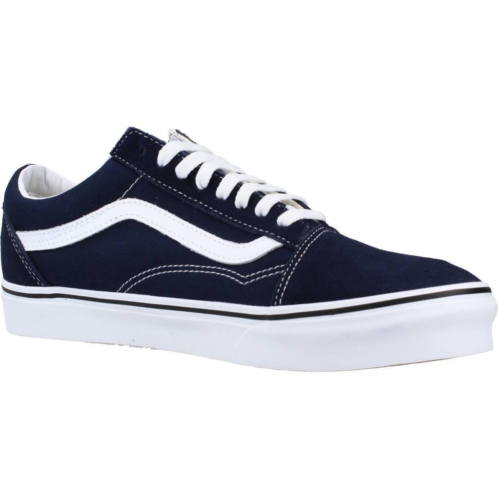 Sapatos Vans Old Skool Low azul unissexo 5/5