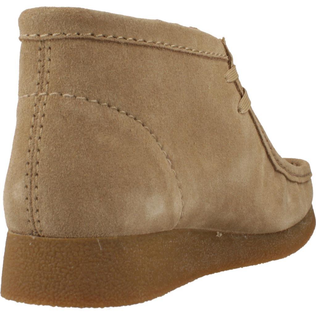 Clarks Modèle Wallabeeevobt Couleur Brun Clair 3/5