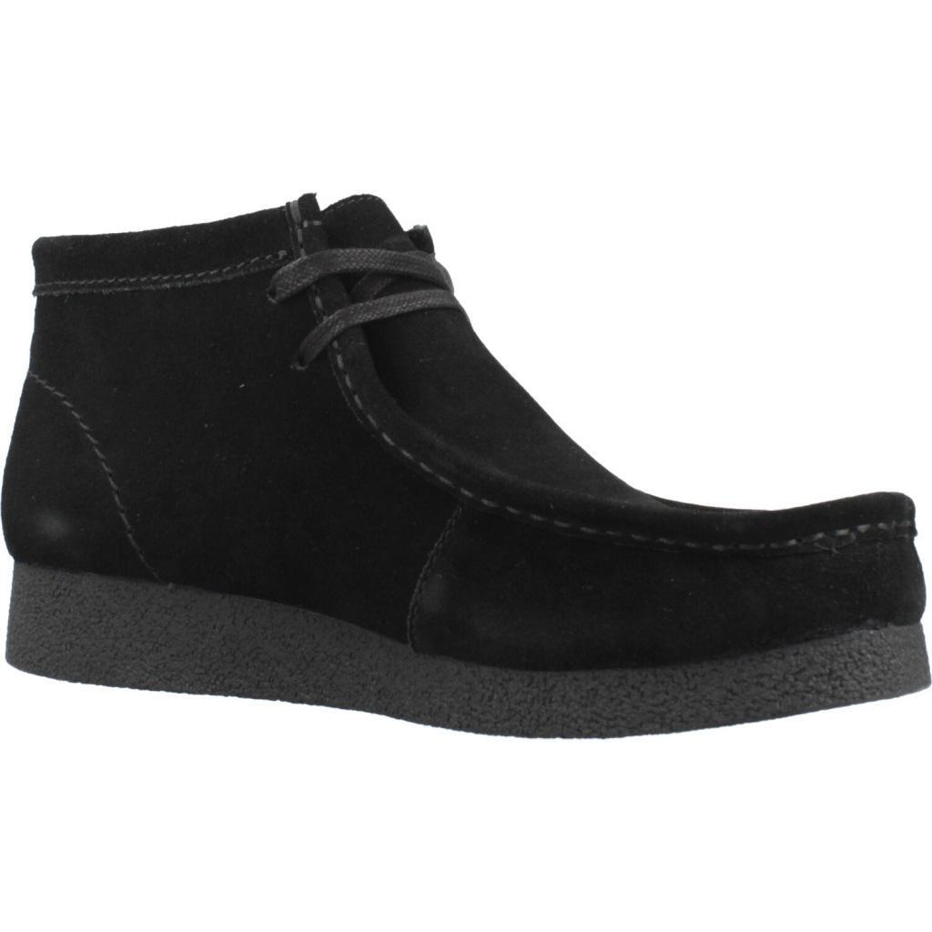 Botas Clarks Modelo Wallabeeevo Bt Cor Preto 5/5