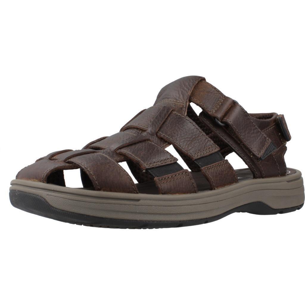 CLARKS Sandály Clarks Model Saltway Cove Barva Hnědý