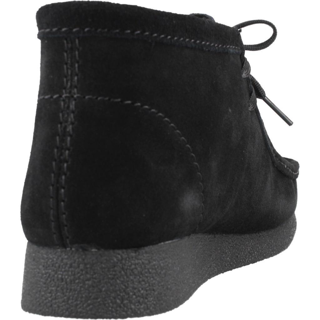 Bottes Clarks Modèle Wallabee Evobt Couleur Noir 3/5