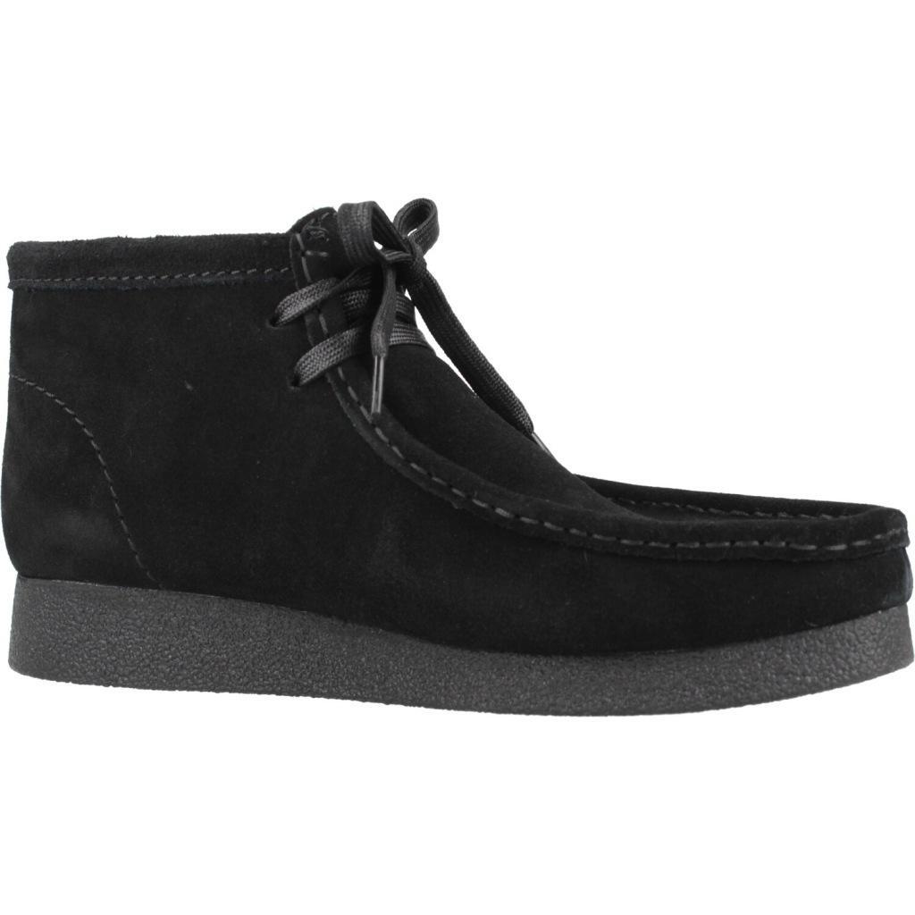 Bottes Clarks Modèle Wallabee Evobt Couleur Noir 5/5
