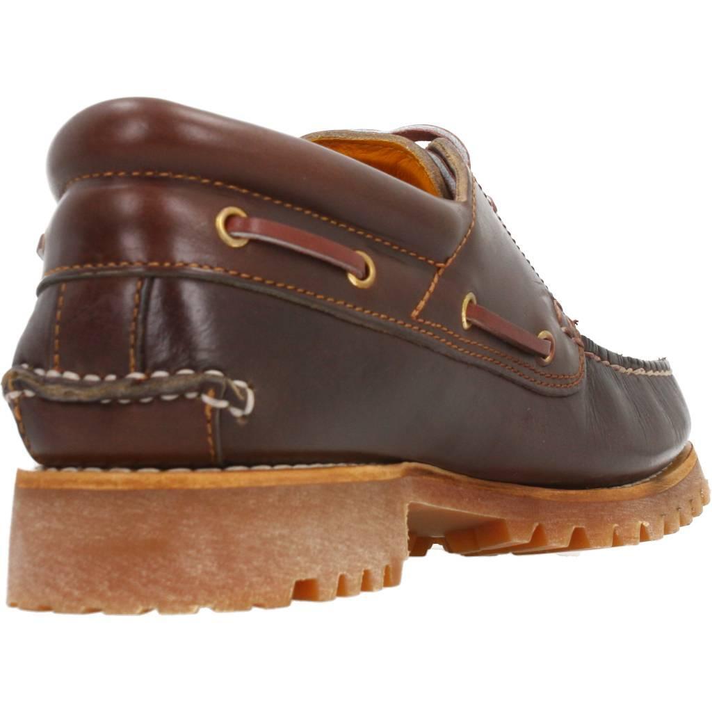 Baskets Timberland Modèle Authentics 3 Eye Class Couleur Marron 3/6