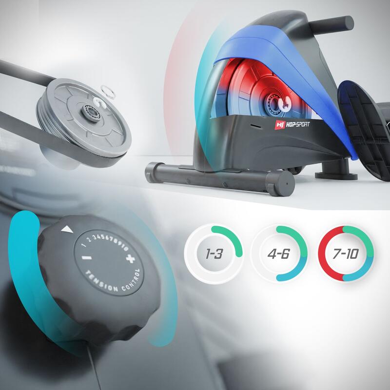 Aparat de vâslit magnetic Hop-Sport Boost