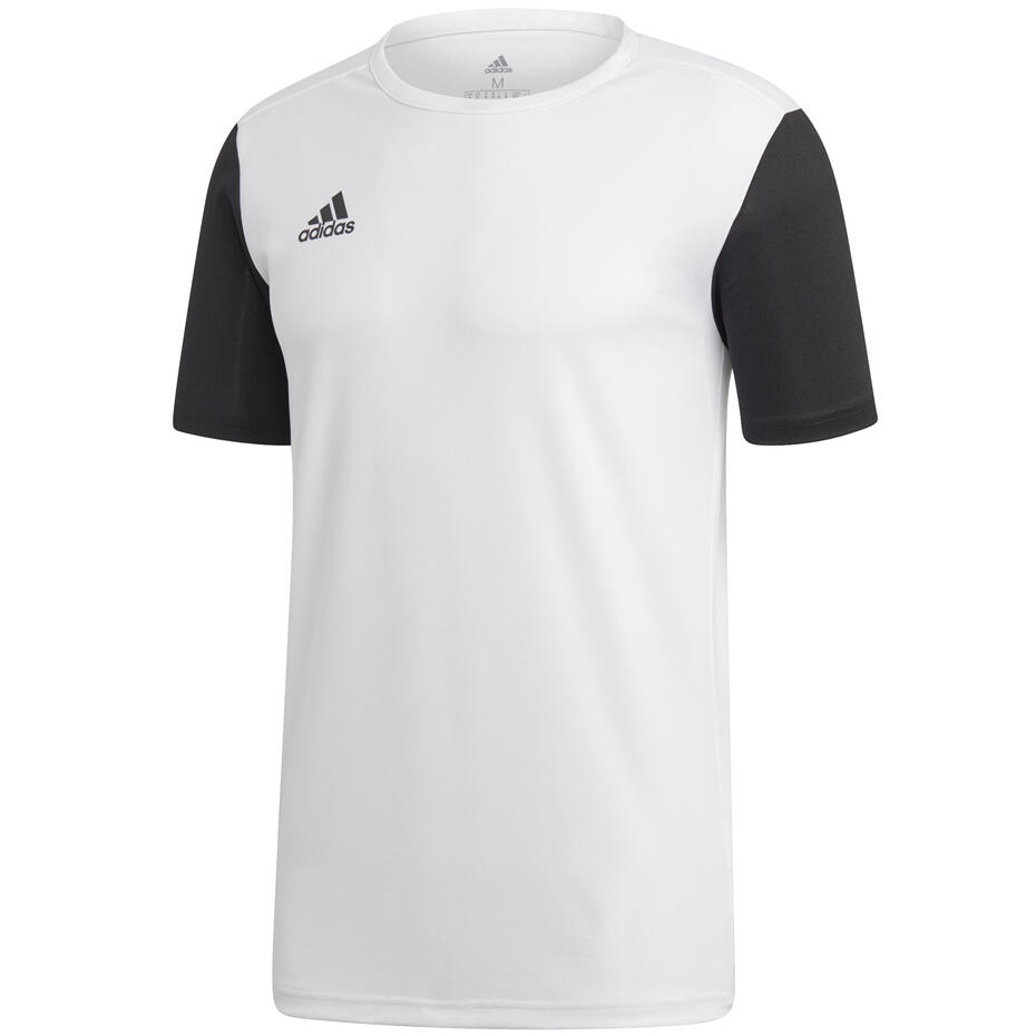 T-shirt da calcio uomo adidas bianco 2/7