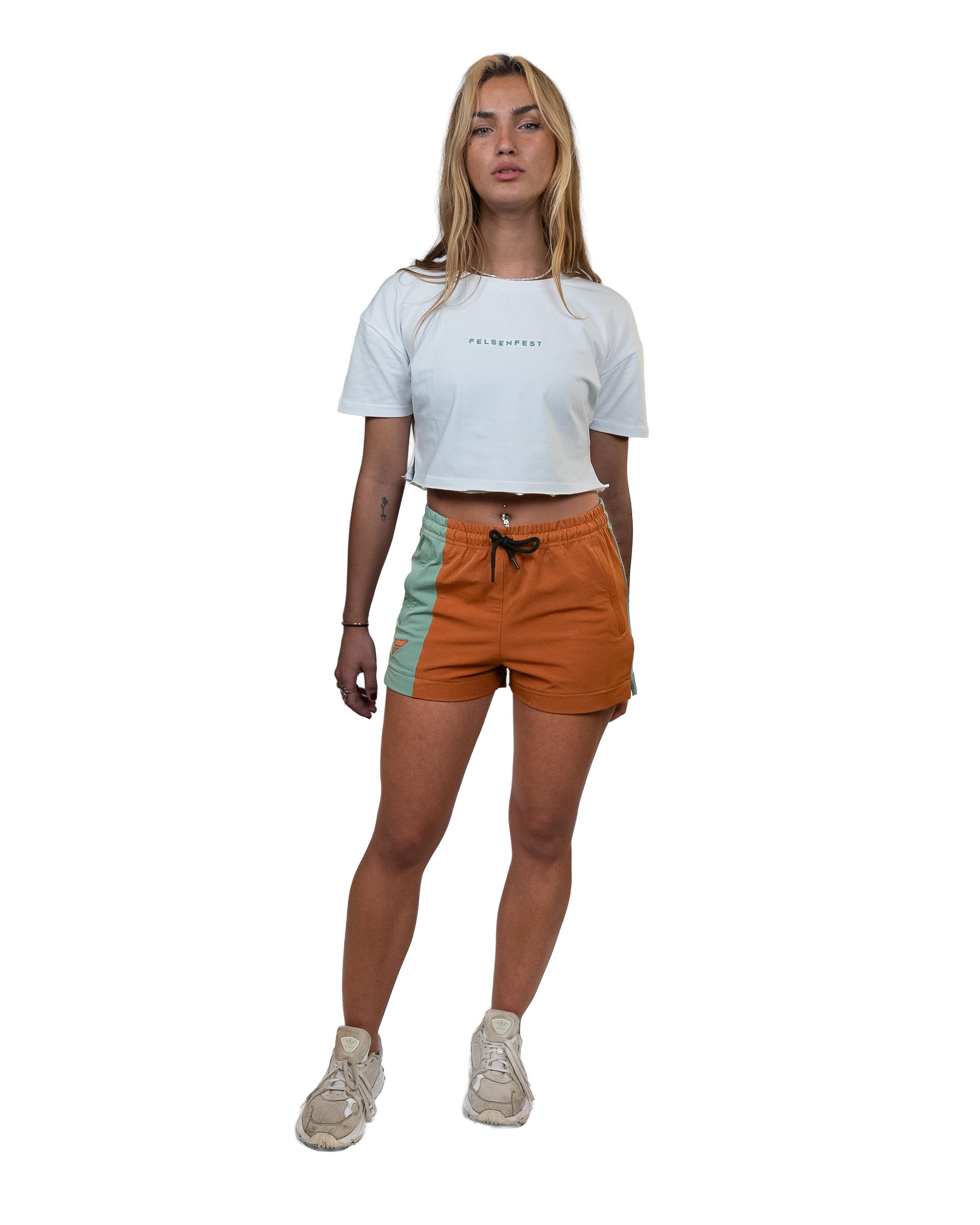 Crop-Top Frauen Don't want your Beta 5/7