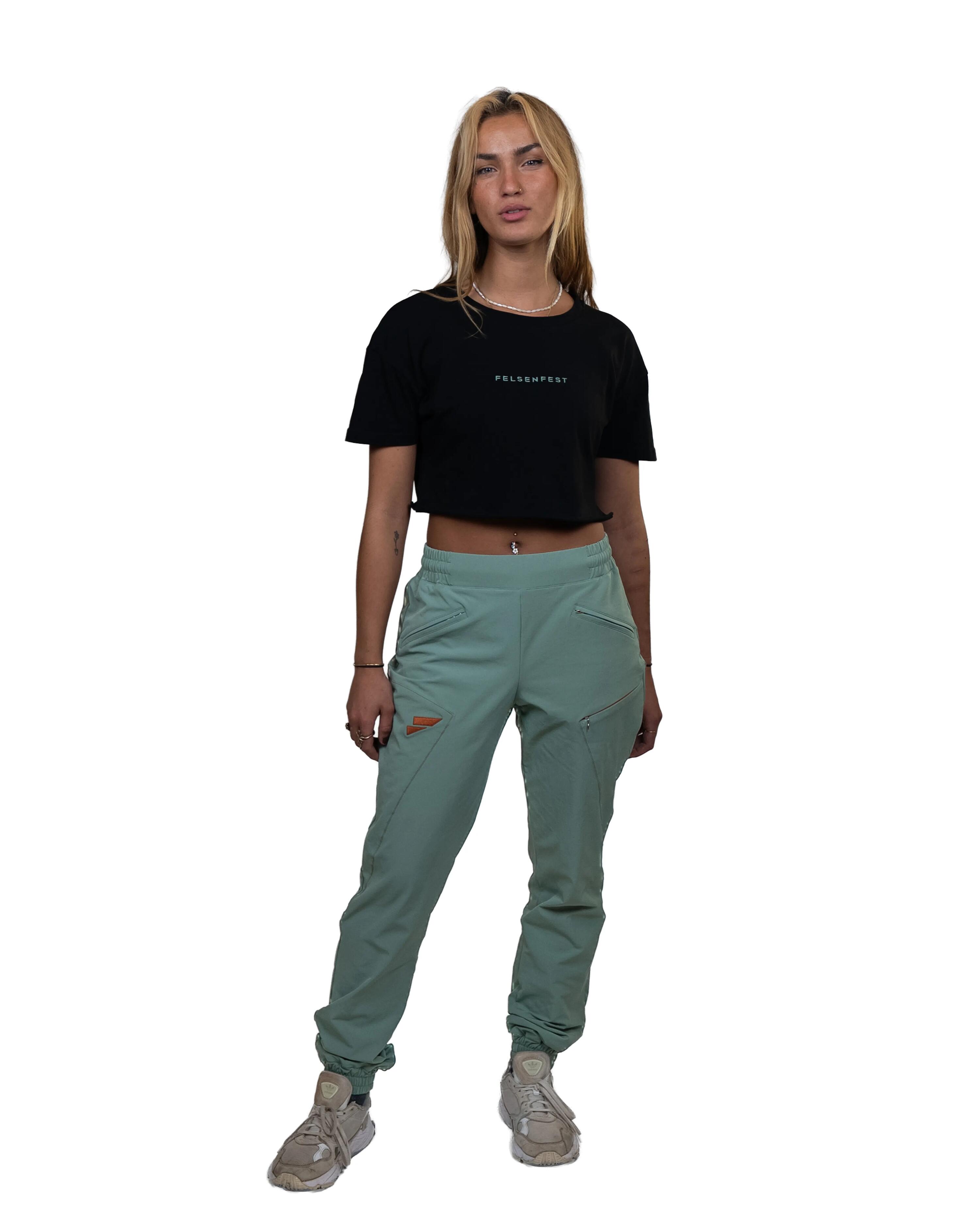 Crop-Top Frauen Don't want your Beta 5/7