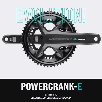 Miernik mocy INPEAK TWIN2 | SHIMANO ULTEGRA FC-R8100 52-36T