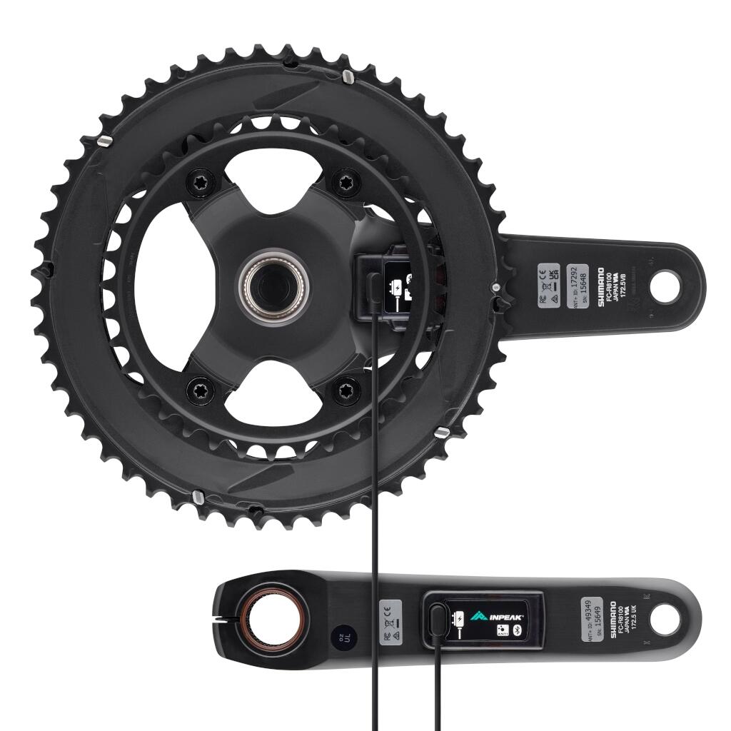 Medidor de potência INPEAK TWIN2| SHIMANO ULTEGRA FC-R8100 50-34T 3/4
