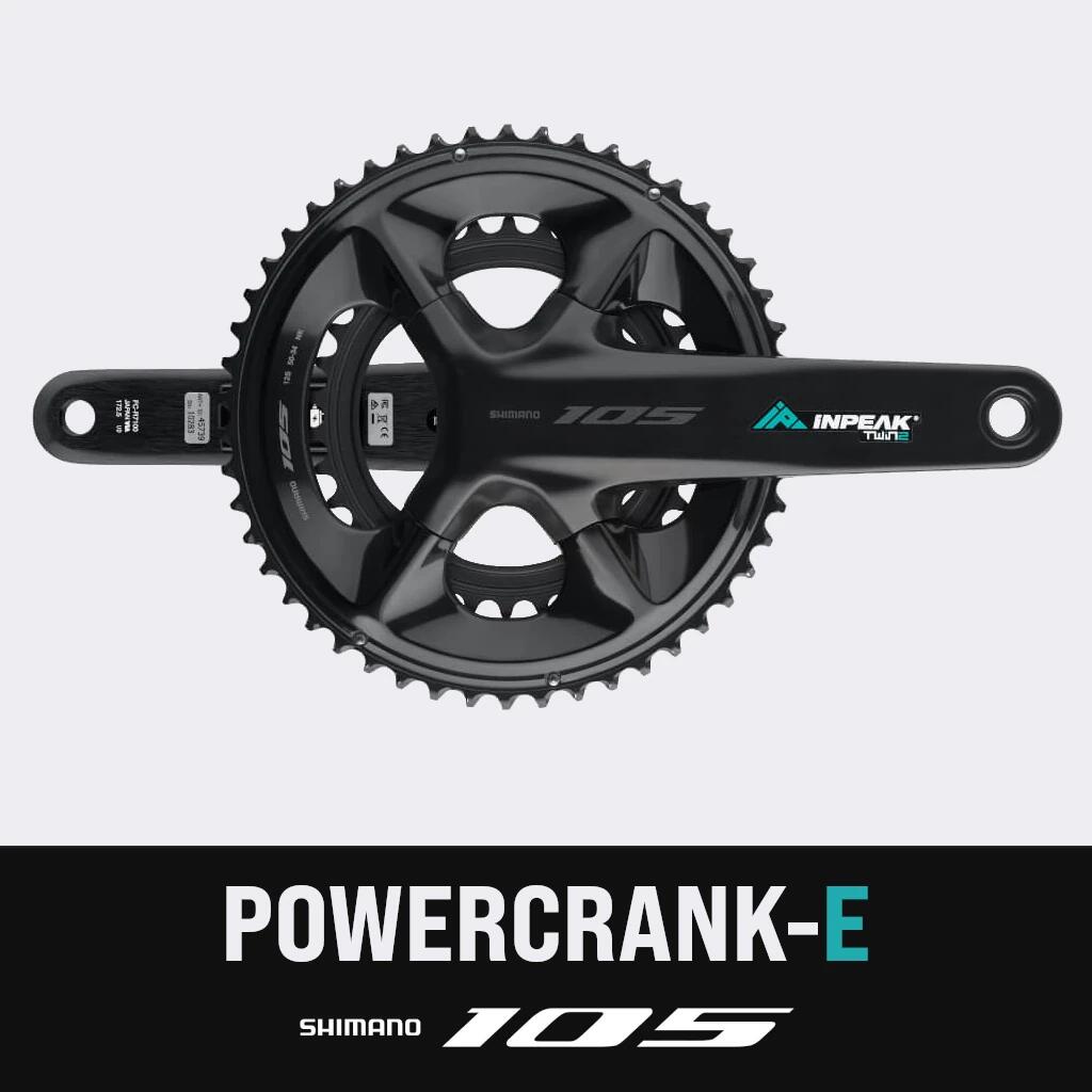 Inpeak - Le Capteur De Puissance Inpeak Twin2| Shimano 105 Fc-r7100 52-36t - Capteur - 172,5 Mm - Decathlon