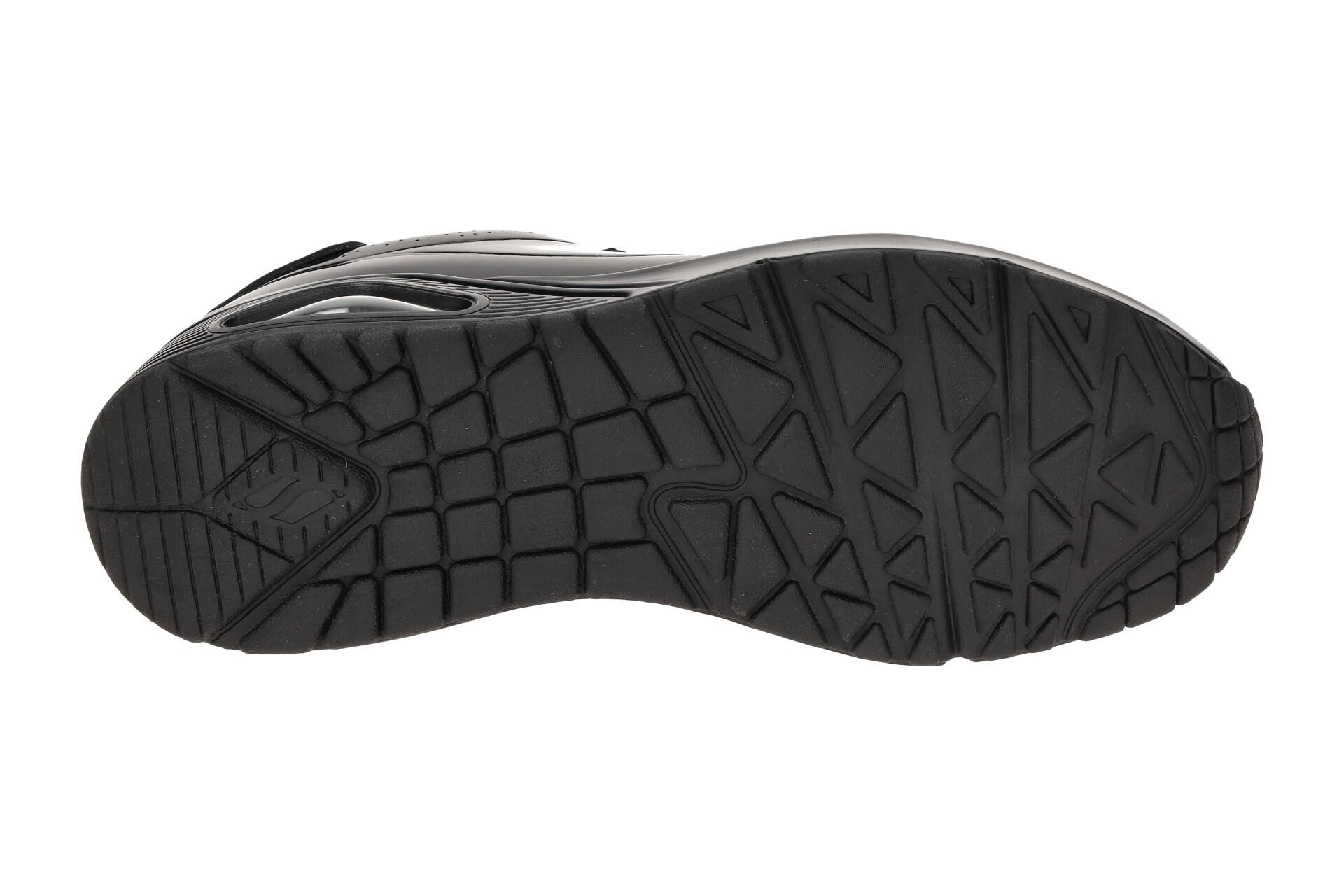 Turnschuhe Frau Skechers Verni Uno Shiny One Schwarz 7/7