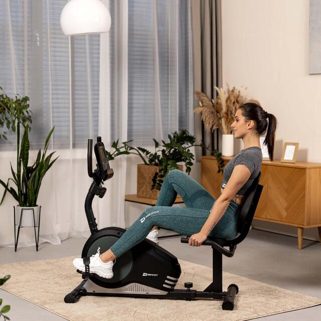 Vélo d'appartement allongé HopSport Root Decathlon — free download