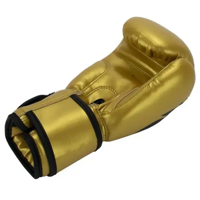 Super Pro Combat Gear Talent (kick)boxerské rukavice zlaté/černé 3/6