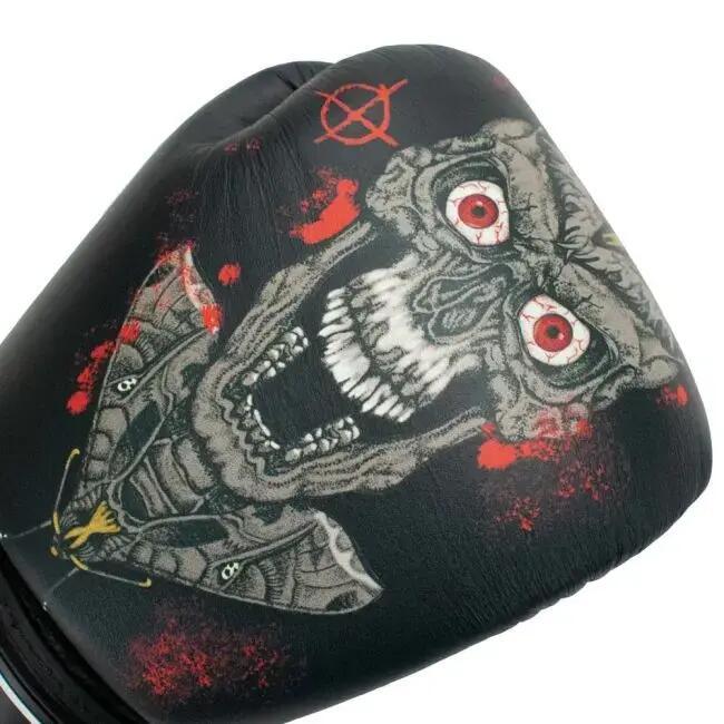 Manusi de Box Super Pro Combat Skull Negru/Gri 3/7