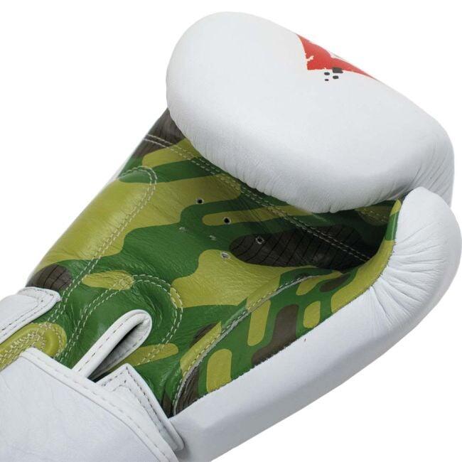 Manusi de Box Super Pro Combat Raven Rosu/Negru/Alb