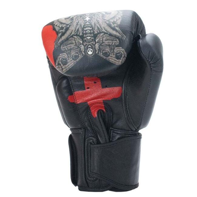 Super Pro Combat Gear (kick)Bokshandschoenen Leder SKULL 7/7
