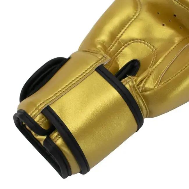 Super Pro Combat Gear Talent (kick)boxerské rukavice zlaté/černé 5/6