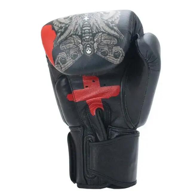 Manusi de Box Super Pro Combat Skull Negru/Gri 7/7