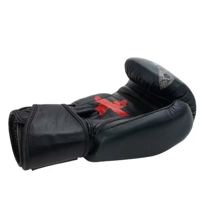 Manusi de Box Super Pro Combat Skull Negru/Gri 5/7