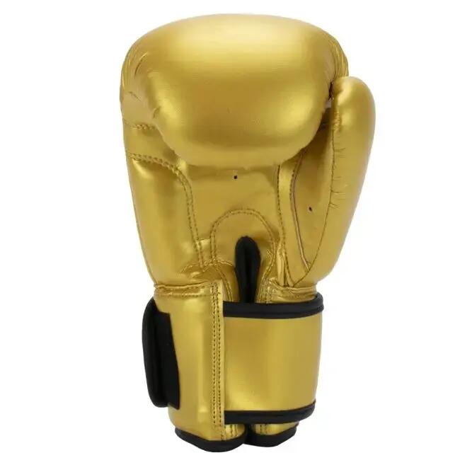 Super Pro Combat Gear Talent (kick)boxerské rukavice zlaté/černé 6/6