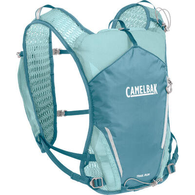 Camelbak - hardloopvest - inlusief 2 stuks 500 ml soft flask flessen - blauw