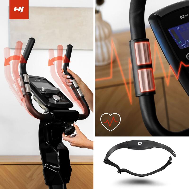 Bicicletă staționară electrică-magnetică Hop-Sport Apollo