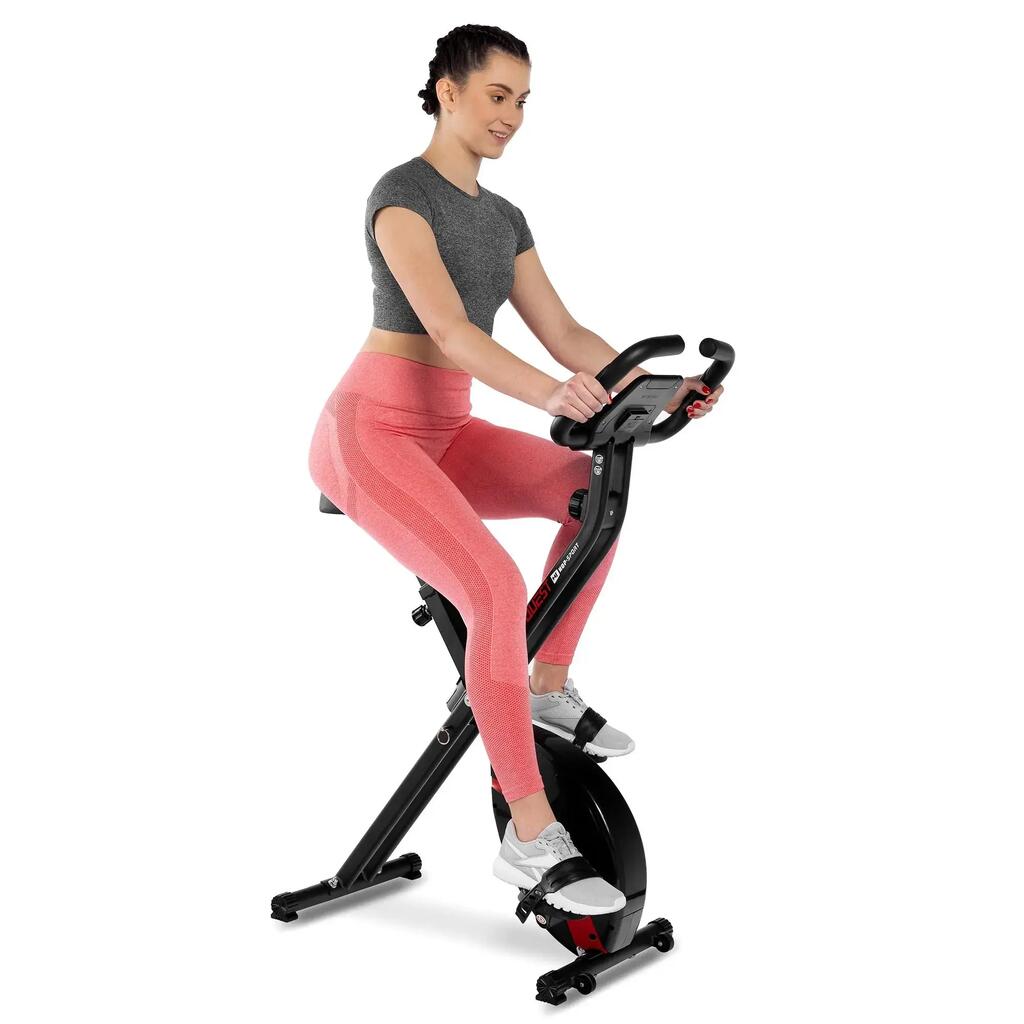 Сгъваем магнитен тренировъчен велосипед X-bike Hop-Sport Quest