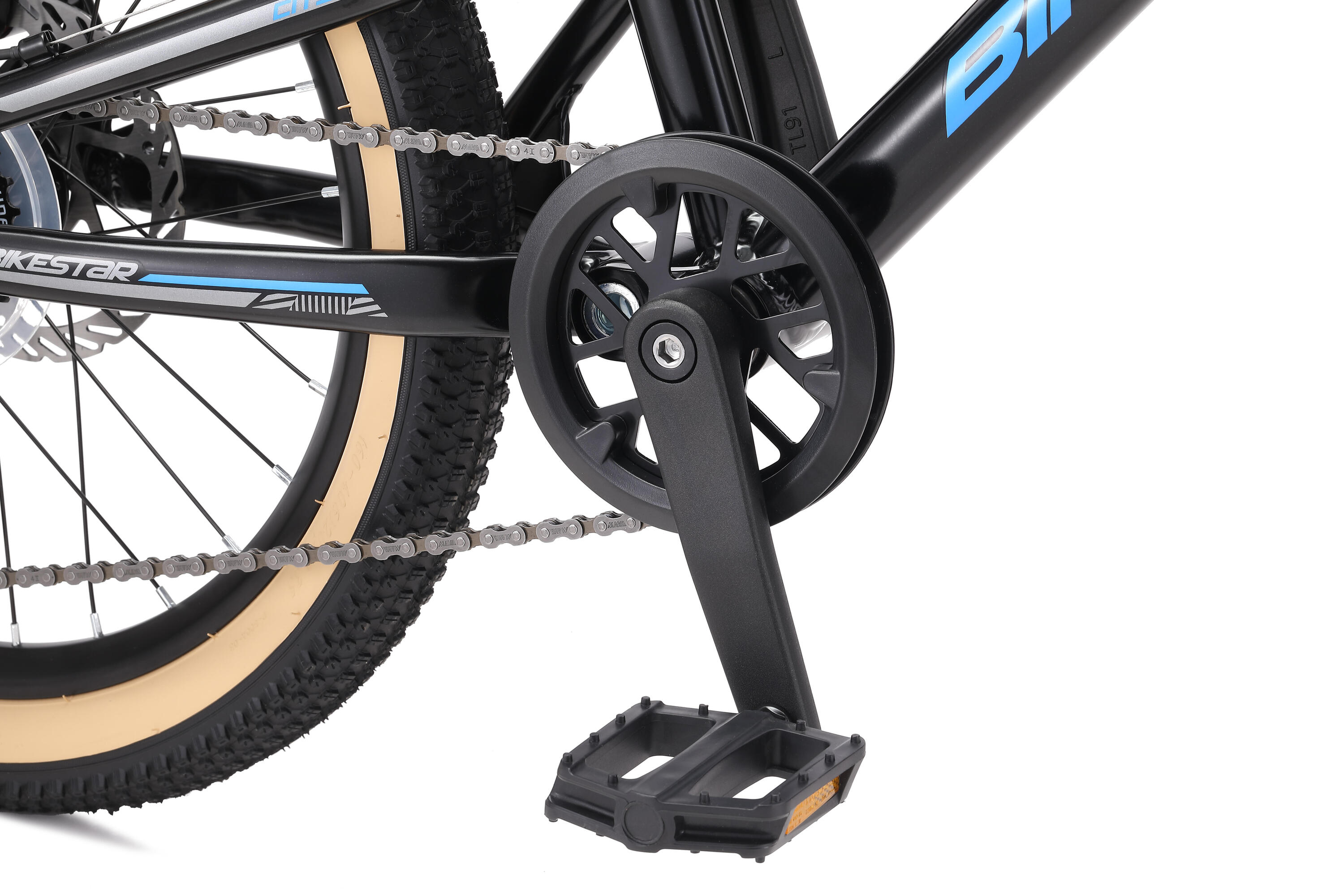 MTB 20" aluminium, Kinderrad 6 Jahre, hardtail, 21 Gang, Scheibenbremse 7/7