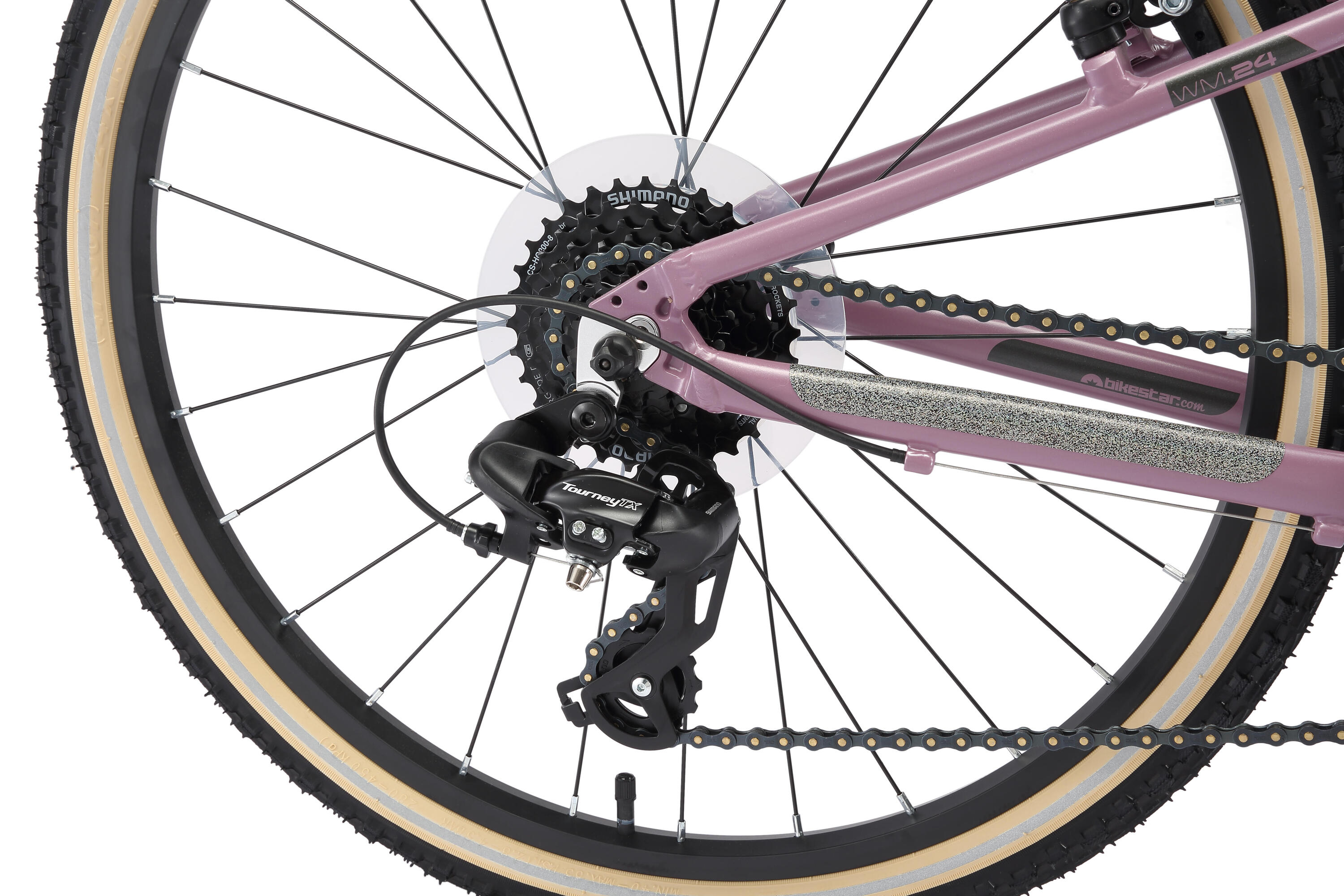 Zeer lichte 24 inch kinderfiets van 8 jaar 6/7
