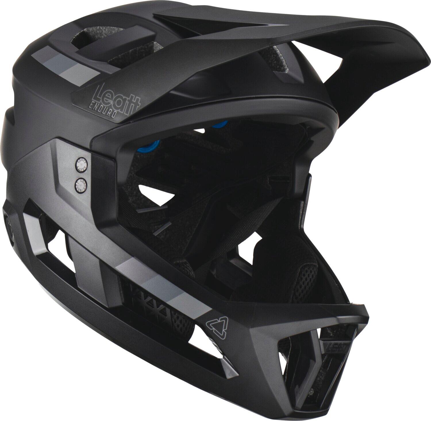 Leatt Enduro 2.0 Capacete de Chinstrap Removível Preto 2/8
