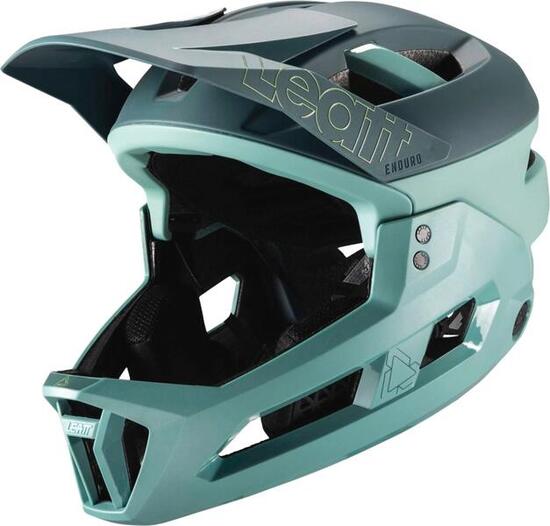 Vielseitiger MTB-Helm Enduro 3.0 mit abnehmbarem Kinnschutz Braun Herren