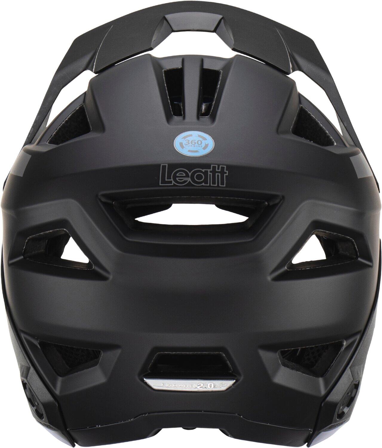Leatt Enduro 2.0 Capacete de Chinstrap Removível Preto 5/8