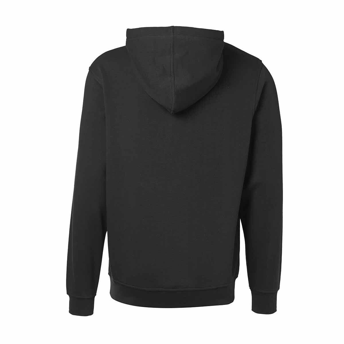 Hoodie manches longues homme Logo Zamy noir 2/5